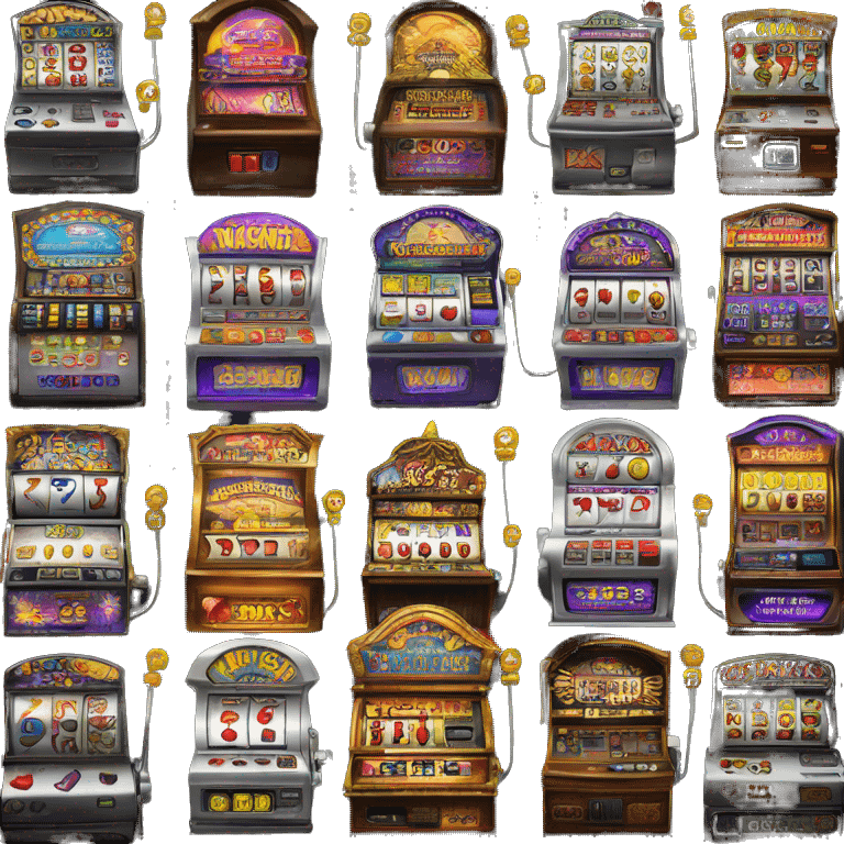 Slot machine labeled Mrmrsslots25 emoji