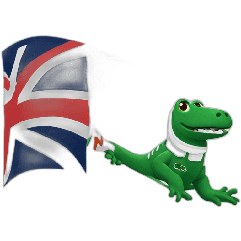 Flag lacoste logo emoji