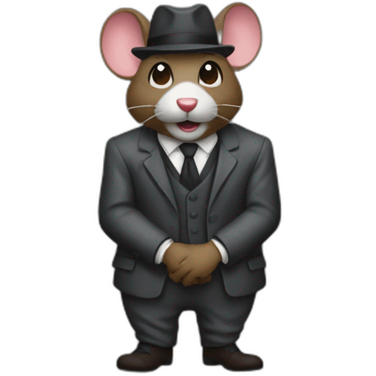 Raton laveur mafia city emoji