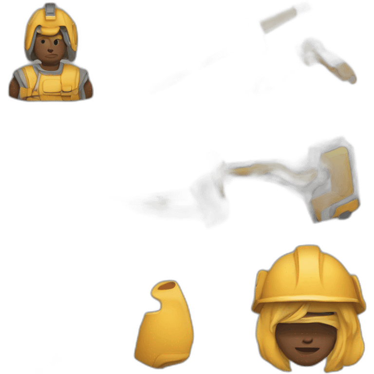 Obra la creación de Adán emoji