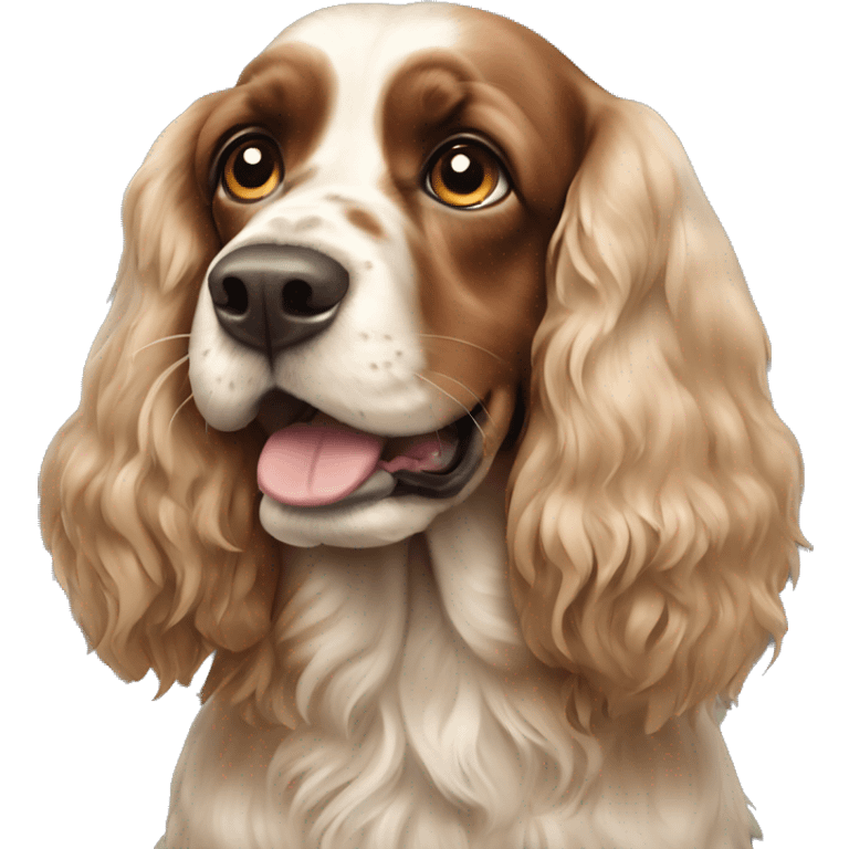 English cocker spaniel emoji