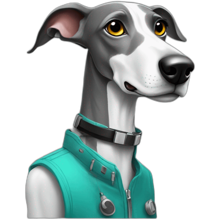 Galgo dj emoji