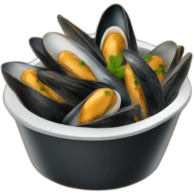 Moules frites emoji