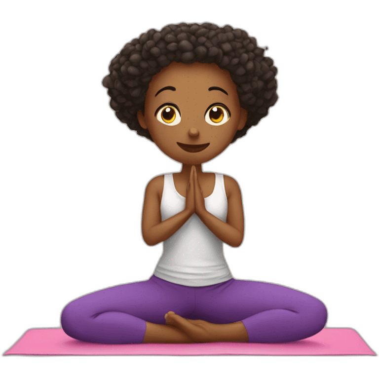 extreme yoga stretches emoji