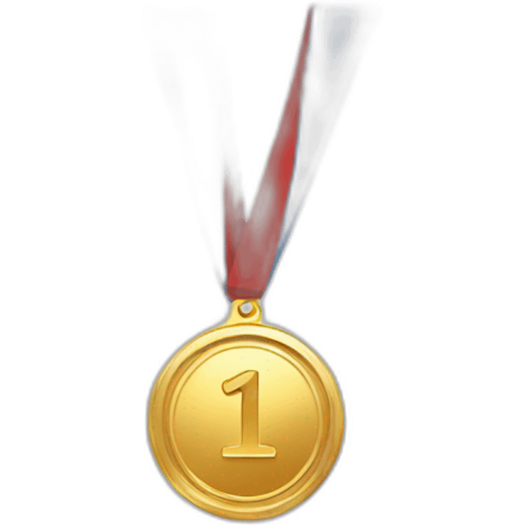 Gold 1st place medal emoji