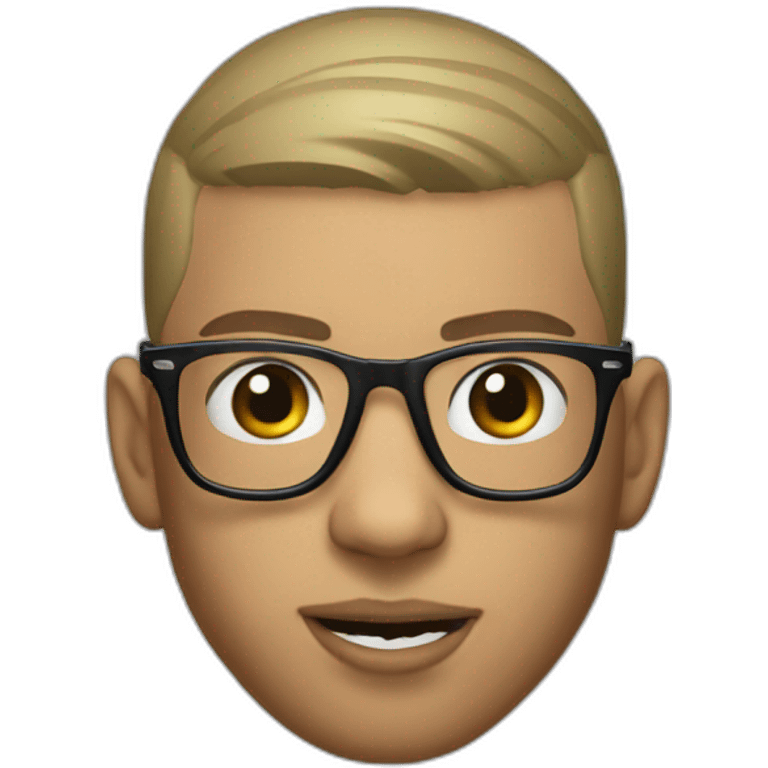 The rapper bad bunny emoji