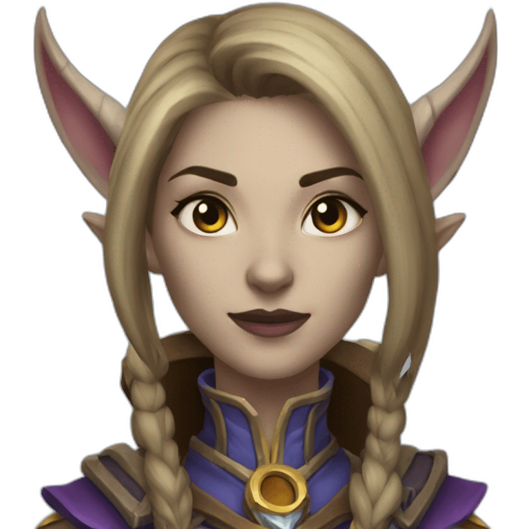 Warcraft-draenei-hunter-female emoji