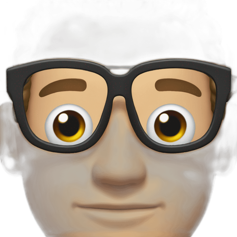 Jonathan Toews wearing glasses as beach bum emoji