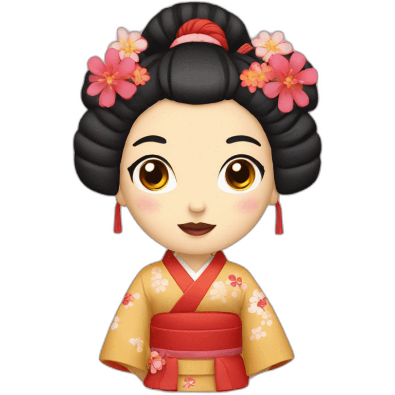 geisha girl emoji