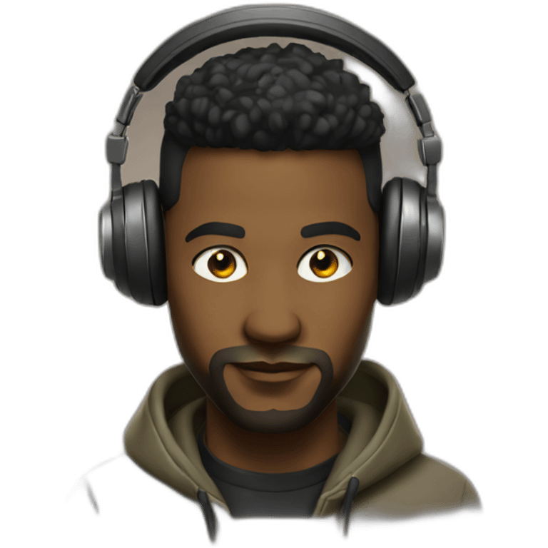 Cool DJ emoji