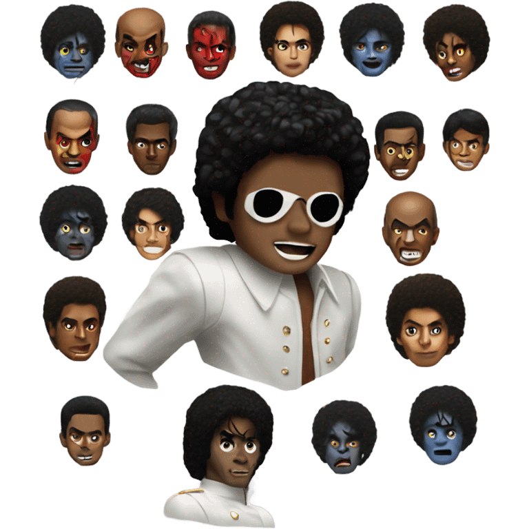 Michael Jackson thriller  emoji