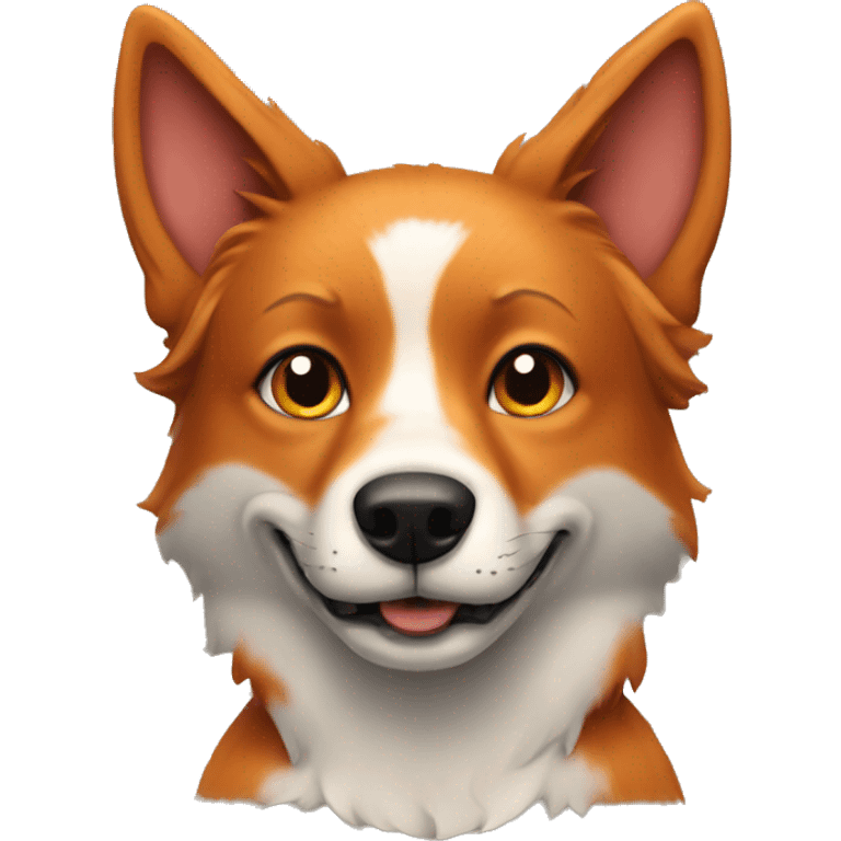 dog fox  emoji