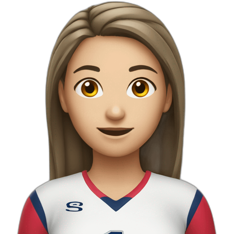 Volleyball girl emoji