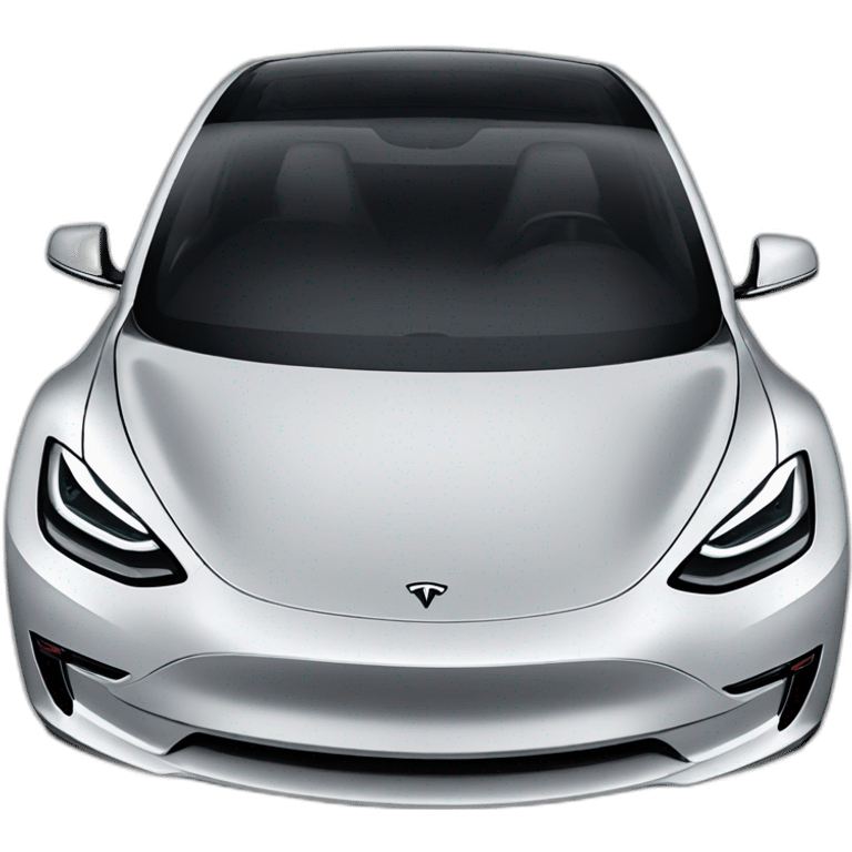 Tesla model 3 emoji