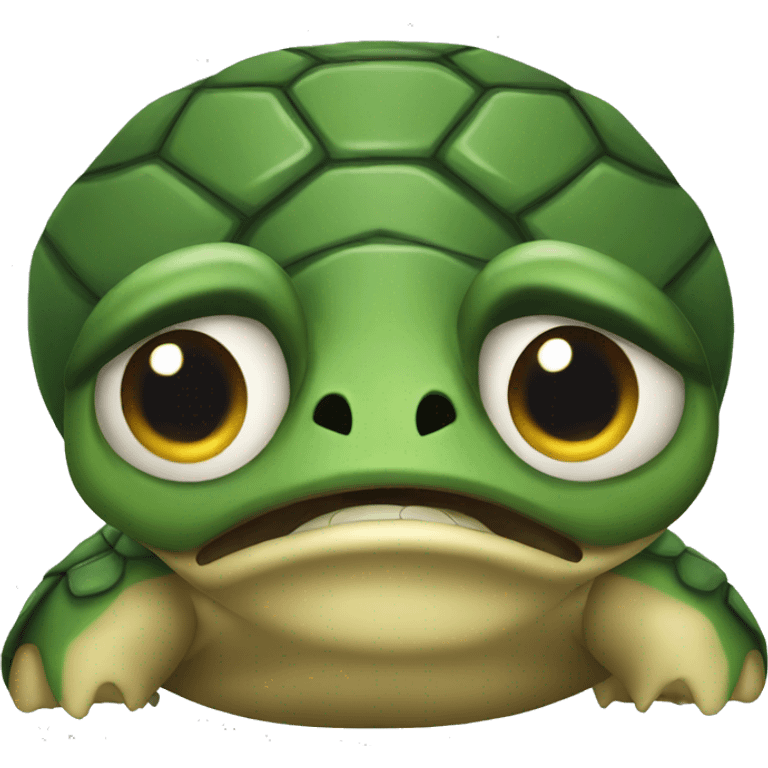 Angry turtle  emoji