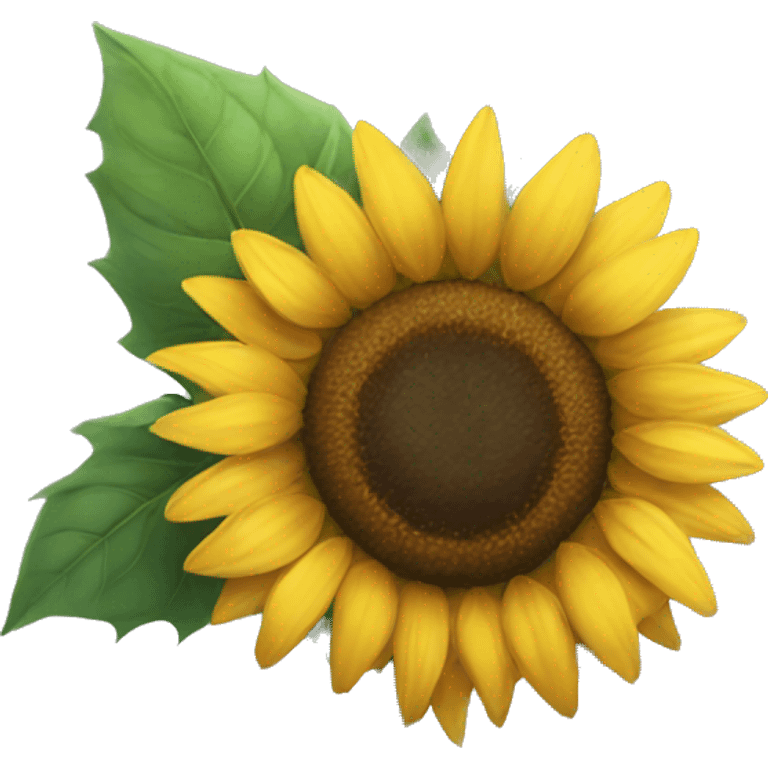 a sunflower emoji