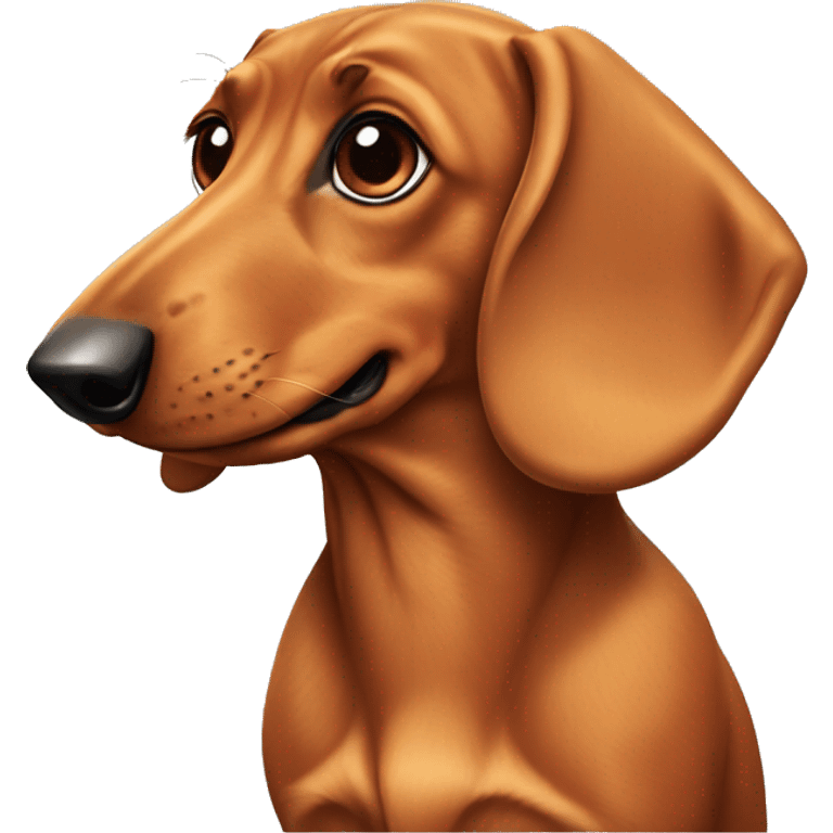 dachshund dog emoji