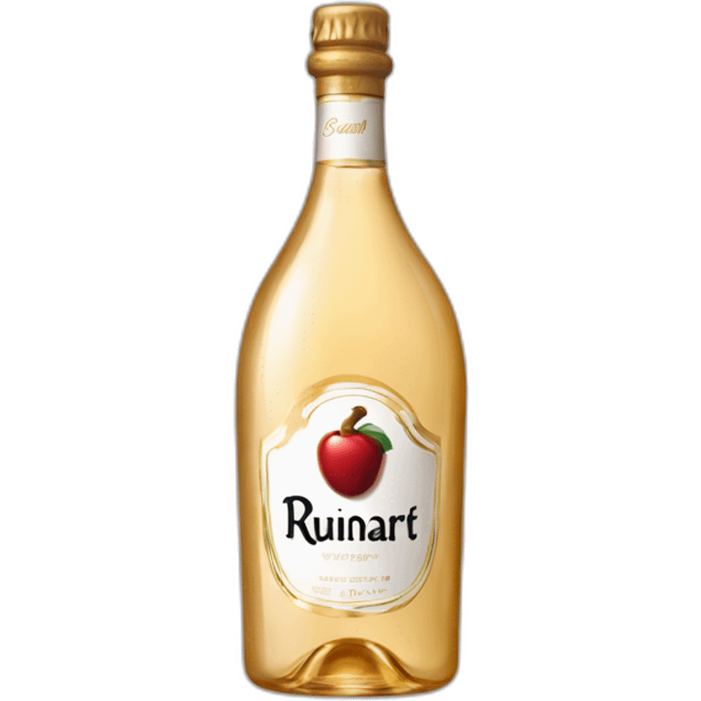 Bottle of Ruinart emoji