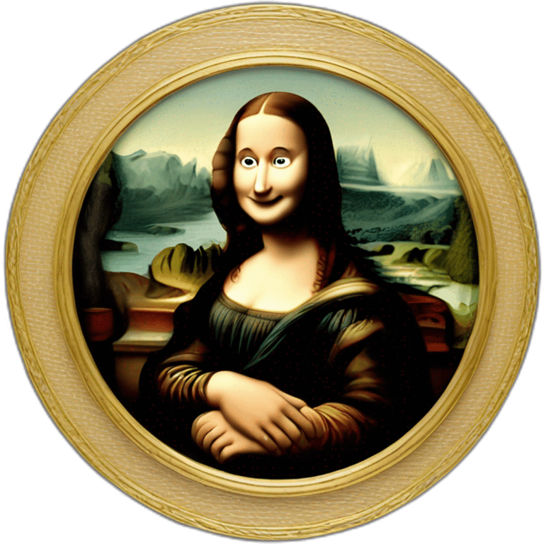 Mona lisa in real madrid with rolex on his hand emoji