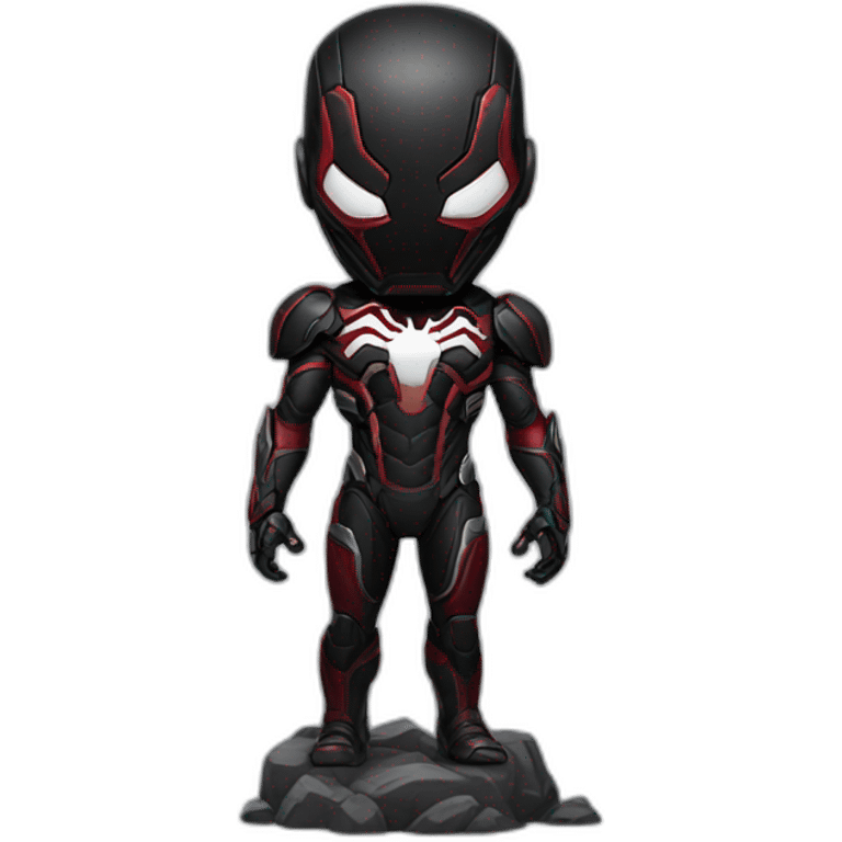 Venom Symbiotic ironman emoji