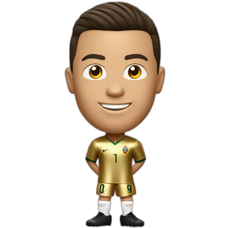 Cristiano Ronaldo ballon d'or emoji