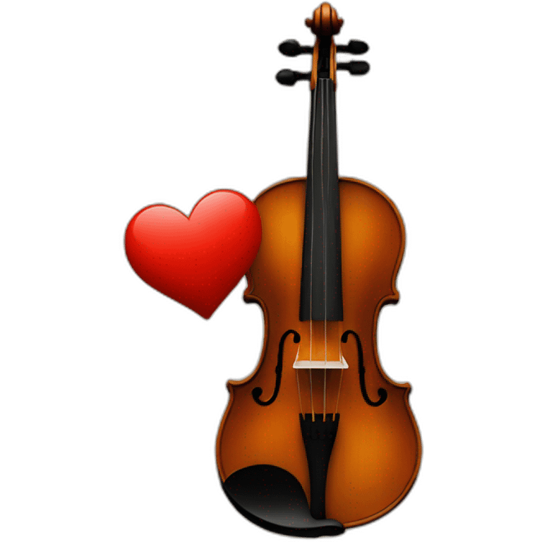 violin nad heart emoji