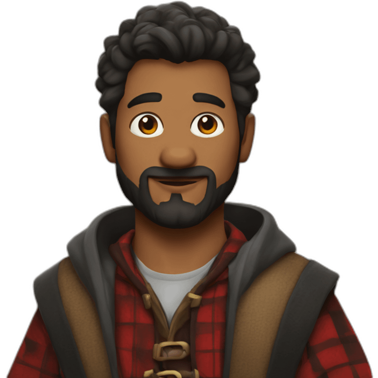 lumberjack in hogwarts robes emoji