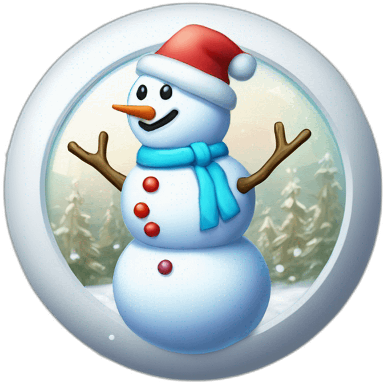 Snowman Badge Medal Epic Mystery Legendary NewYear PokemonTheme Pokeball Snowfall Snowballs emoji