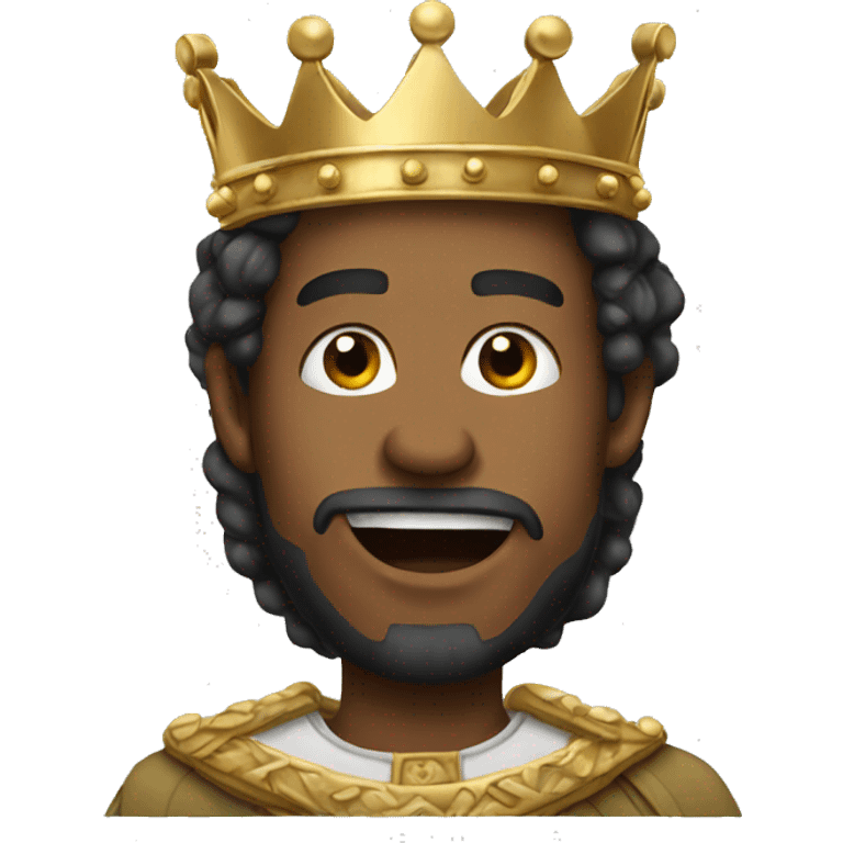 crazy king emoji