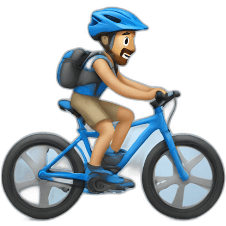 Man on the blue vtt emoji