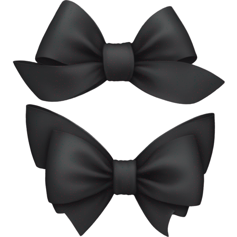 black bow emoji