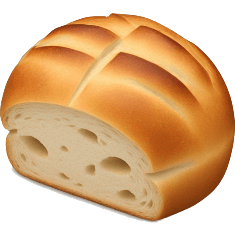 sourdough bread boule loaf emoji