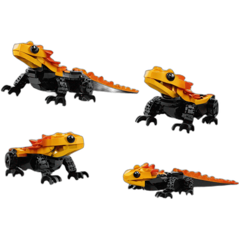 Lego salamandra emoji