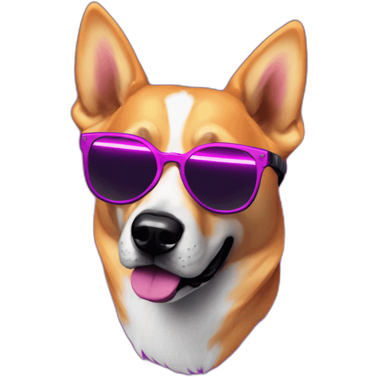 synthwave-dogge emoji