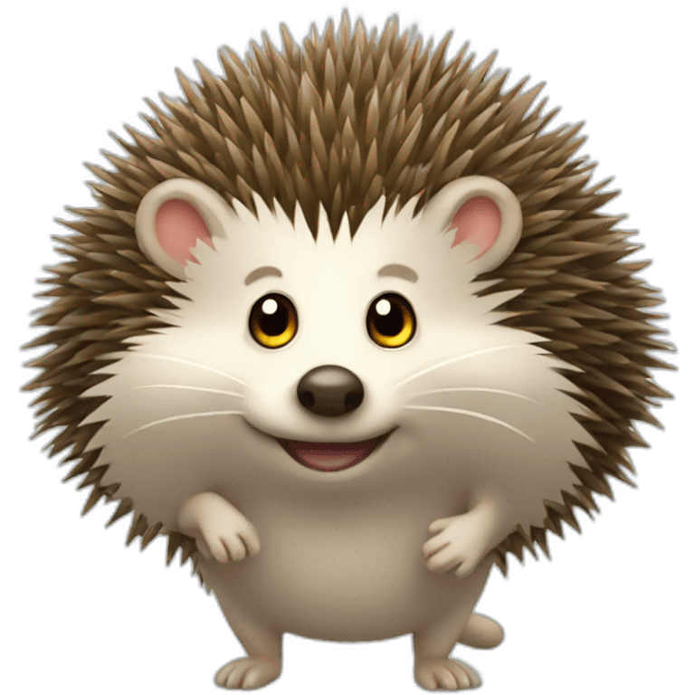 hedgehog playing games emoji