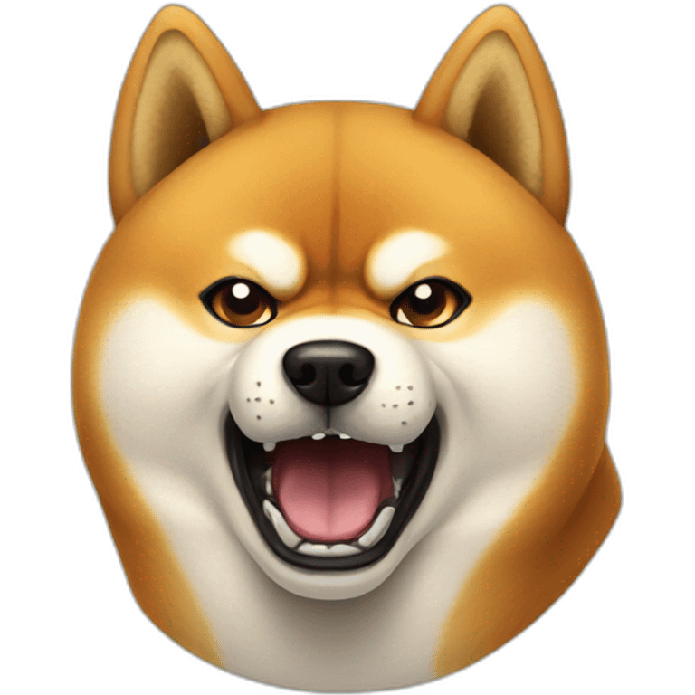 angry shiba inu emoji