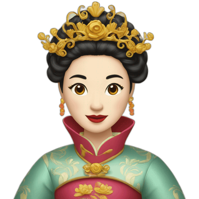 Une reine Chinoise emoji