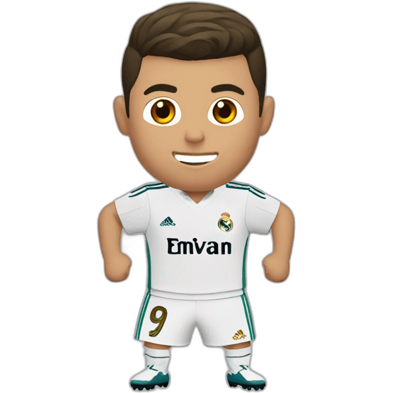 Cristiano Ronaldo Real Madrid emoji