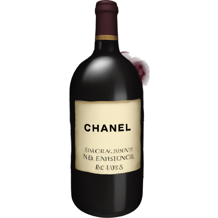 Res wine chanel emoji