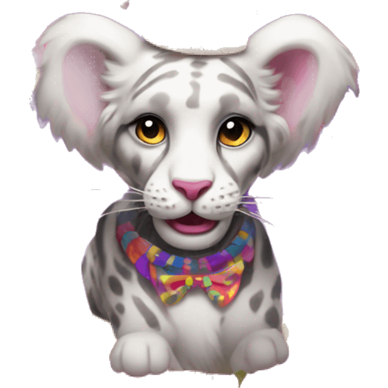 lisa frank circus emoji