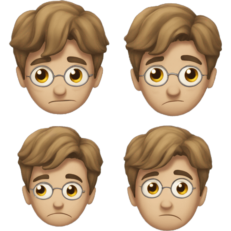 Sad harry potter emoji