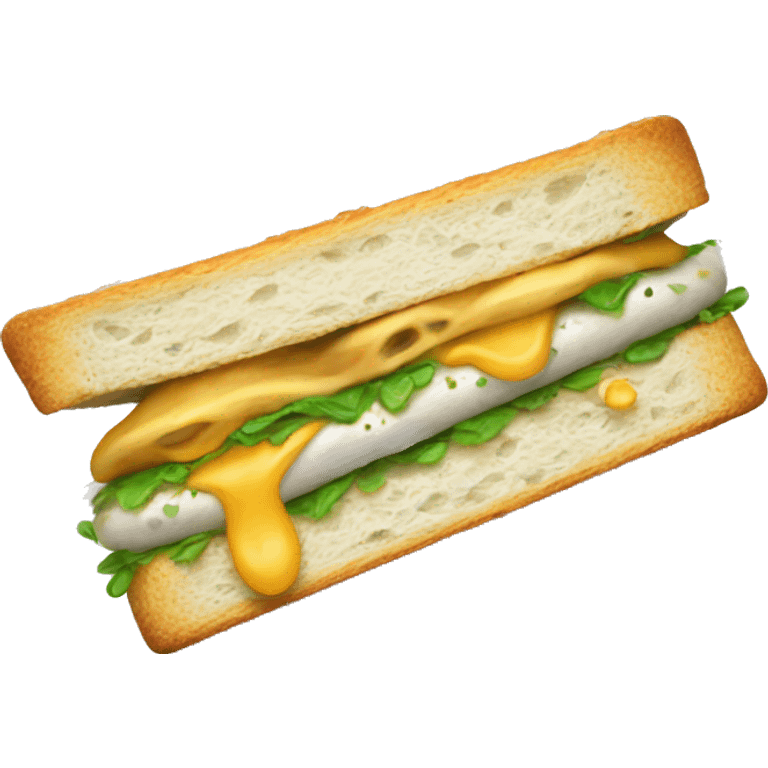 Sandwidge with mold emoji