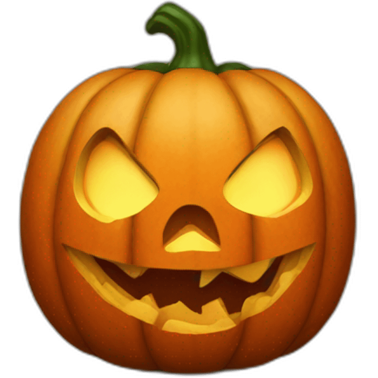 Halloween pumpkin emoji