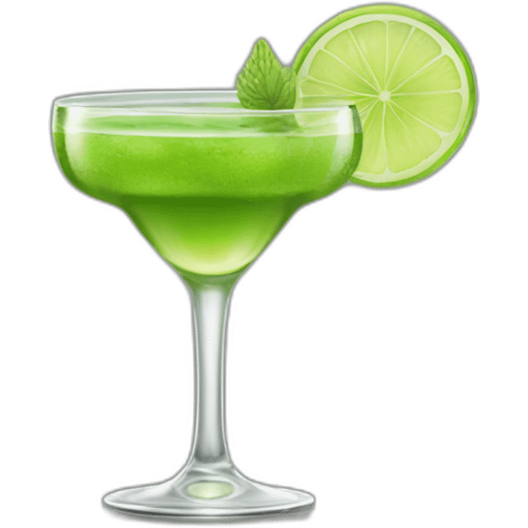 cocktail chartreuse verte emoji