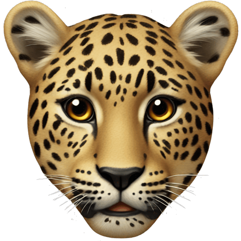 cuore leopardato  emoji