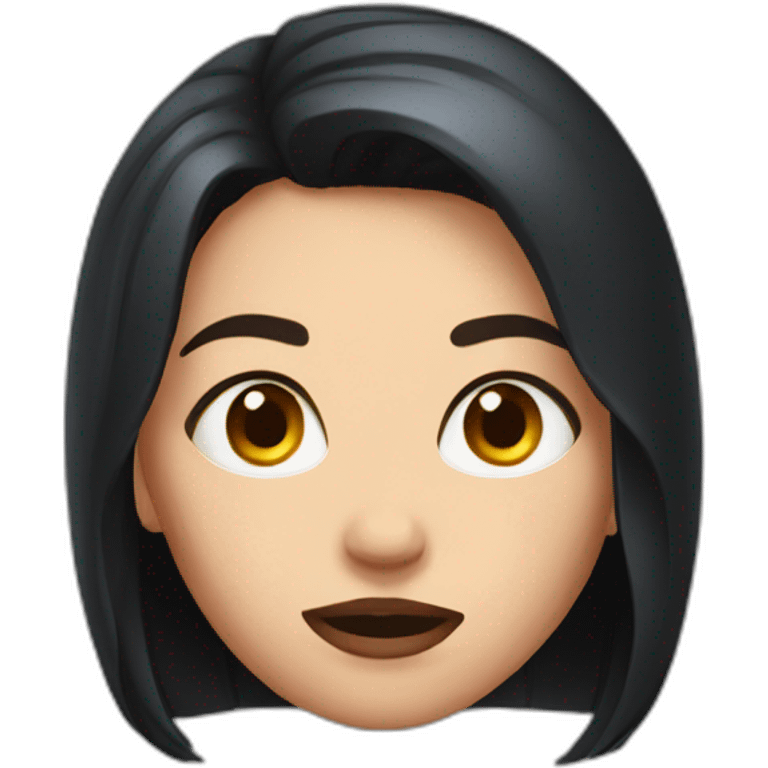 head Black Widow emoji