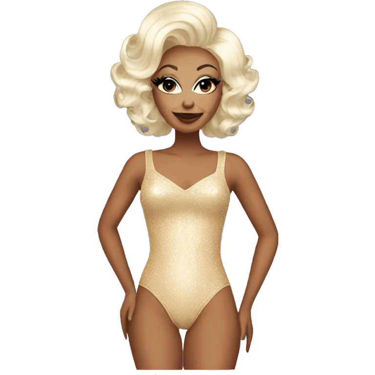 Drag queen bodysuit  emoji