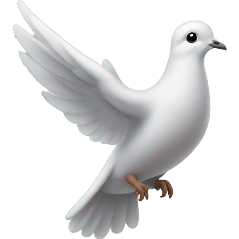 Dove of light emoji