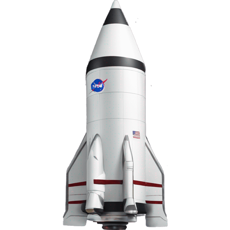 NASA space rocket  emoji