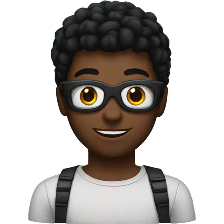 black Spiderman  emoji